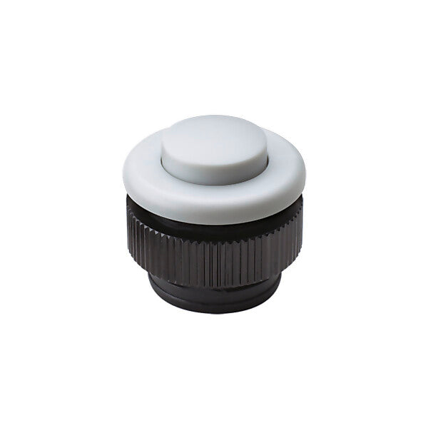 Urmet Klingeltaster rund 11,5mm Knopf ws, Hülse ws PROTACT 381 KS